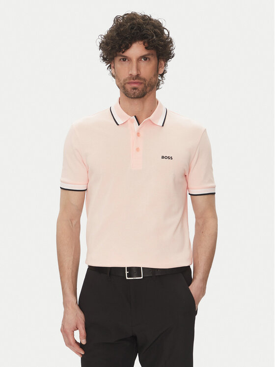 Kodas 20MAY BOSS Polo marškinėliai · Rožinė