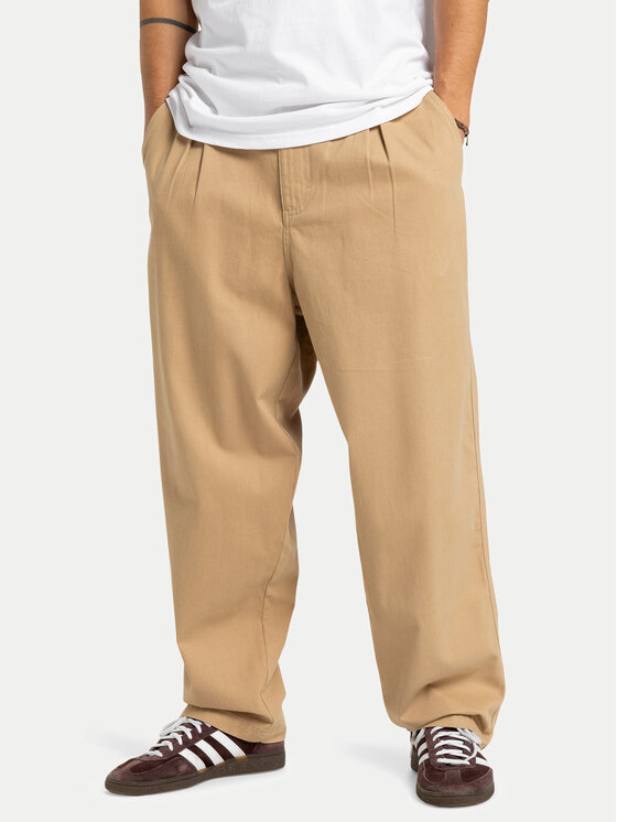 Kodas 20MAY Quiksilver Cargo stiliaus kelnės · Smėlio · Oversize