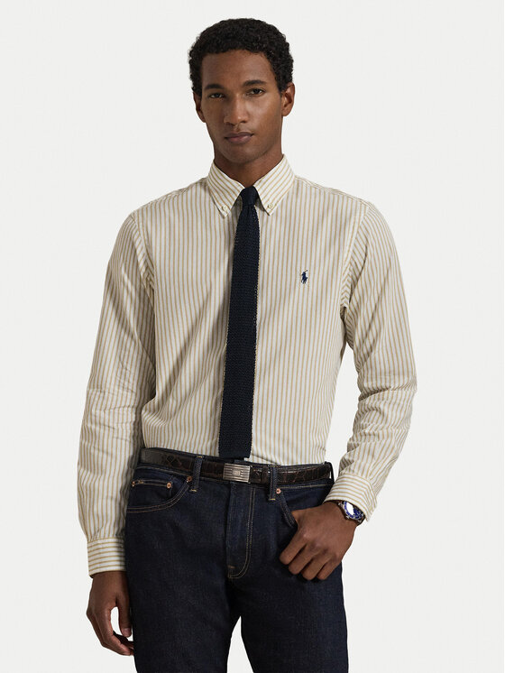 Kodas SUN15 Polo Ralph Lauren Marškiniai · Šviesiai smėlinė · Regular Fit