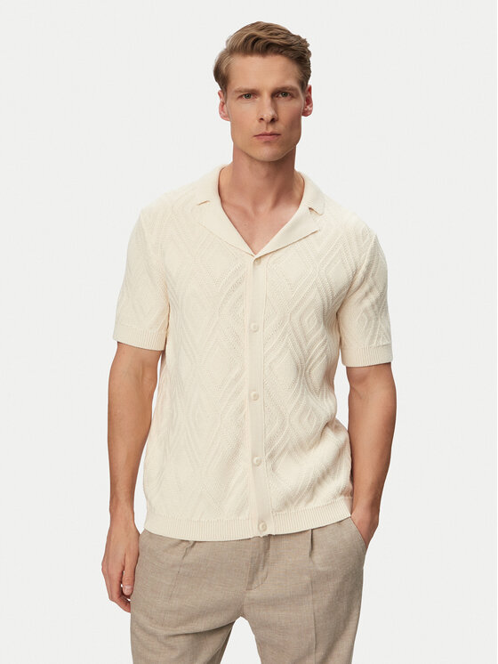 Kodas SUN15 JOOP! Jeans Marškiniai · Kreminė · Regular Fit