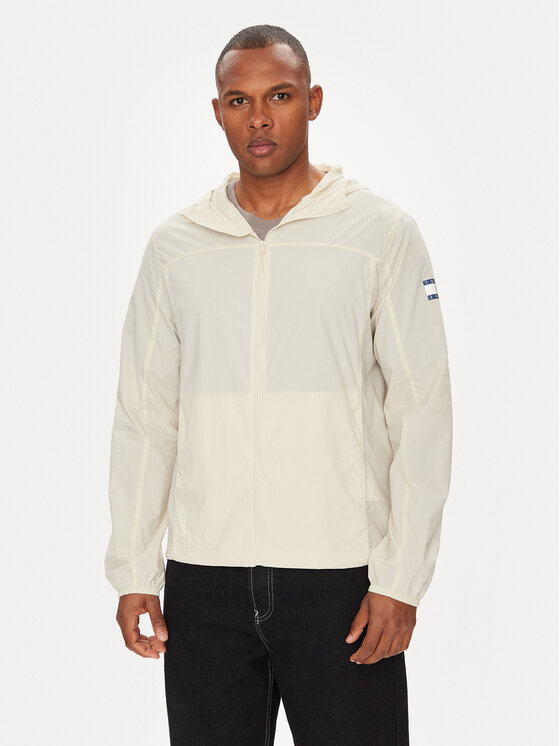 Tommy Jeans Demisezoninė striukė · Smėlio