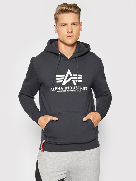 Alpha Industries Džemperis · Tamsiai mėlyna