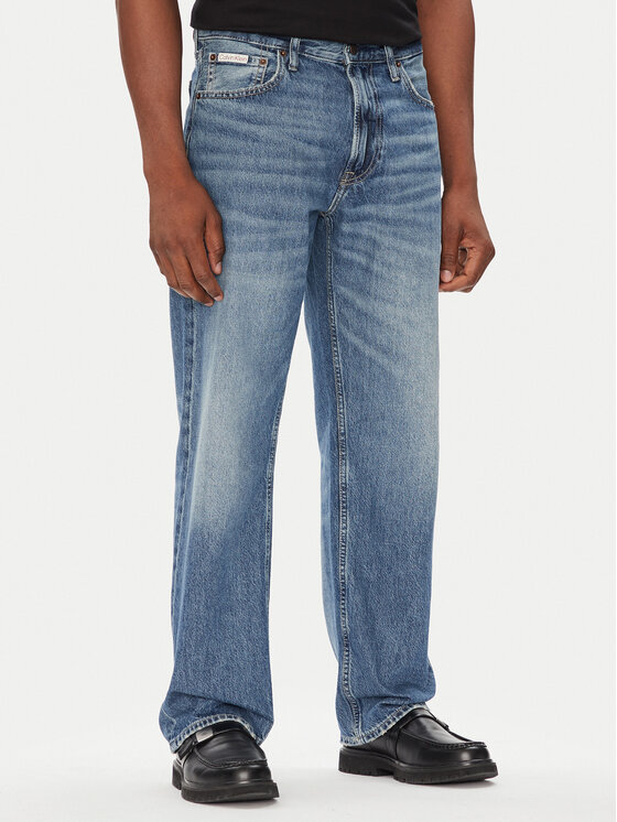 Calvin Klein Jeans Džinsai · Mėlyna · Regular Fit
