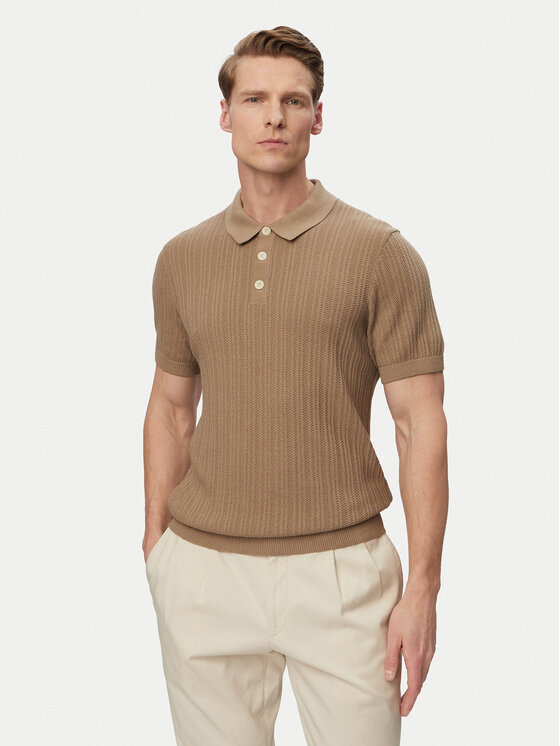 Kodas SUN15 JOOP! Jeans Polo marškinėliai · Smėlio