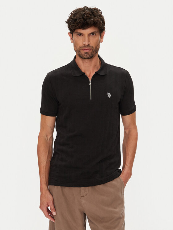 U.S. Polo Assn. Polo marškinėliai · Juoda