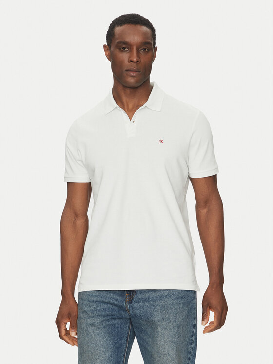 Calvin Klein Jeans Polo marškinėliai · Balta