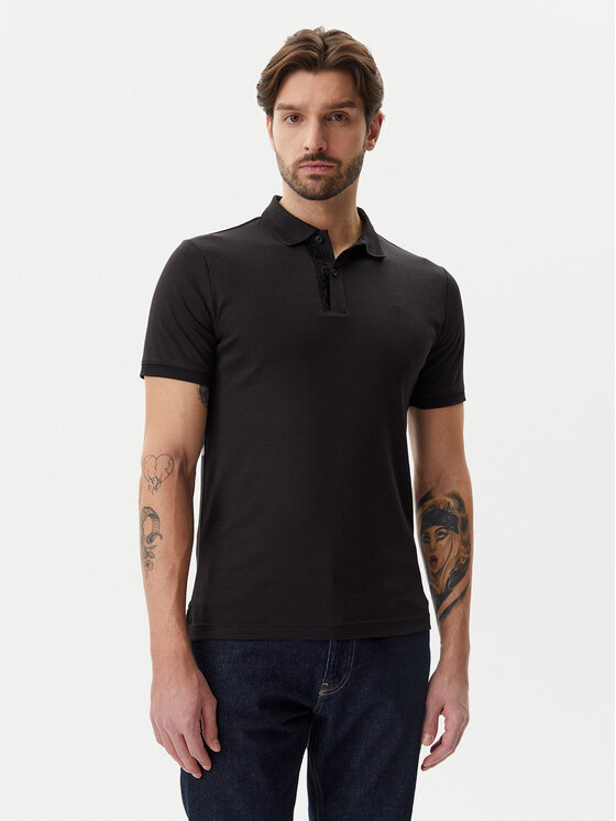 Kodas 20MAY Calvin Klein Polo marškinėliai · Juoda