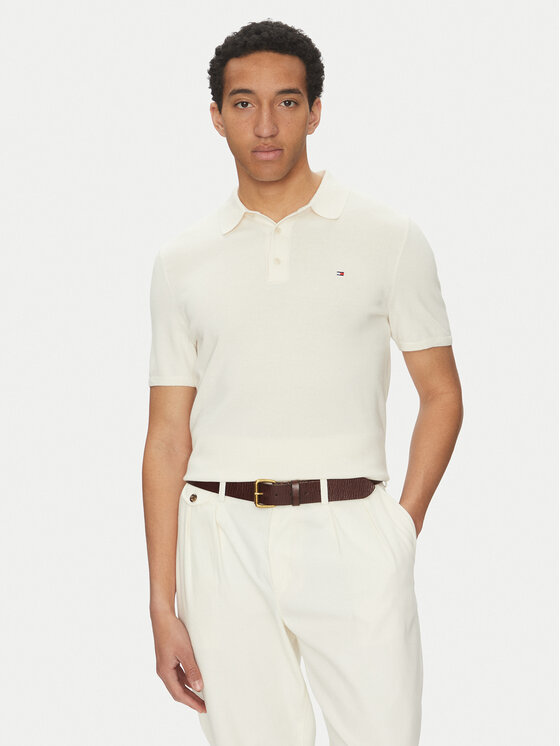 Kodas 20MAY Tommy Hilfiger Polo marškinėliai · Smėlio
