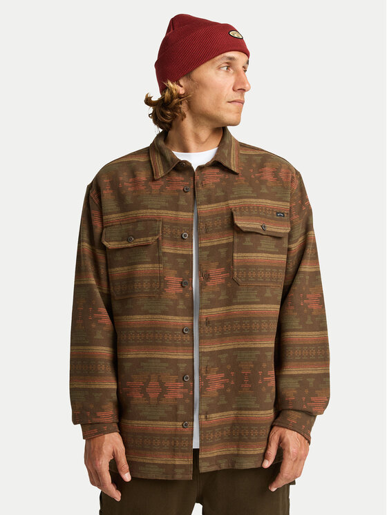 Kodas 20MAY Billabong Marškiniai · Ruda · Regular Fit