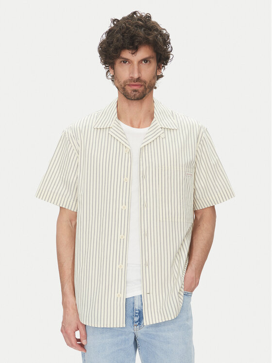 Kodas 20MAY Calvin Klein Jeans Marškiniai · Smėlio · Regular Fit