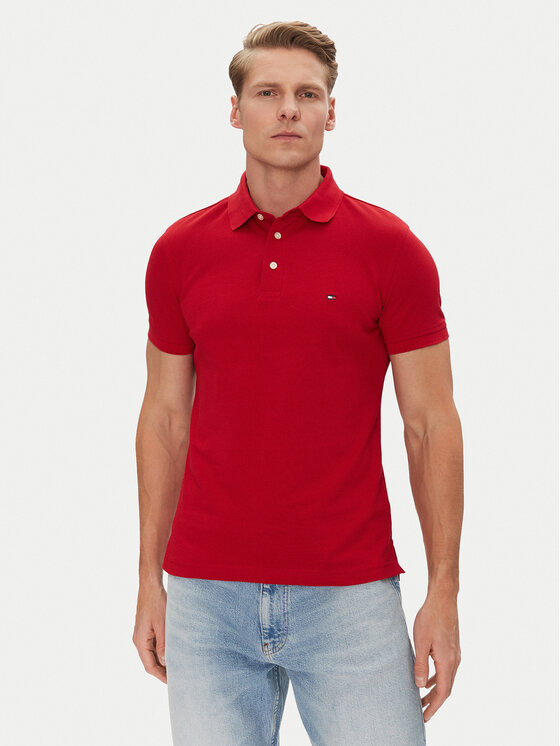 Kodas 20MAY Tommy Hilfiger Polo marškinėliai · Raudona
