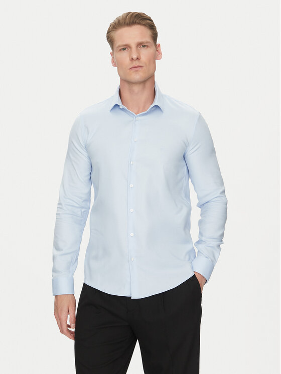Kodas 20MAY Calvin Klein Marškiniai · Mėlyna · Slim Fit