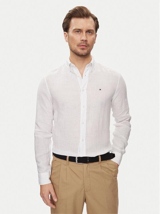 Tommy Hilfiger Marškiniai · Balta · Regular Fit