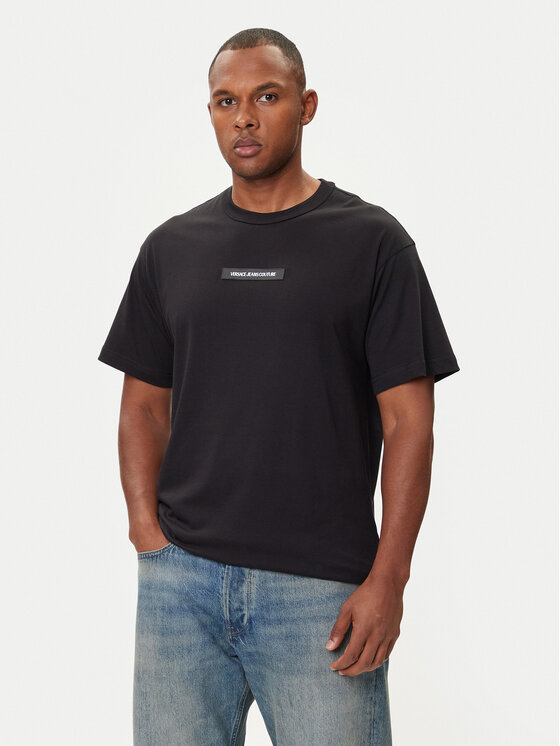 Versace Jeans Couture Marškinėliai · Juoda