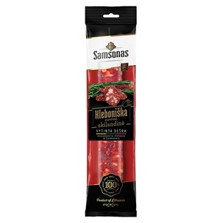 KLEBONIŠKA dešra vytinta kumpinė skilandinė, 200 g