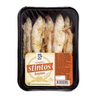 Keptos europinės stintos, 200 g