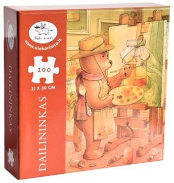 Dailininkas. Dėlionė (100 kortelių)