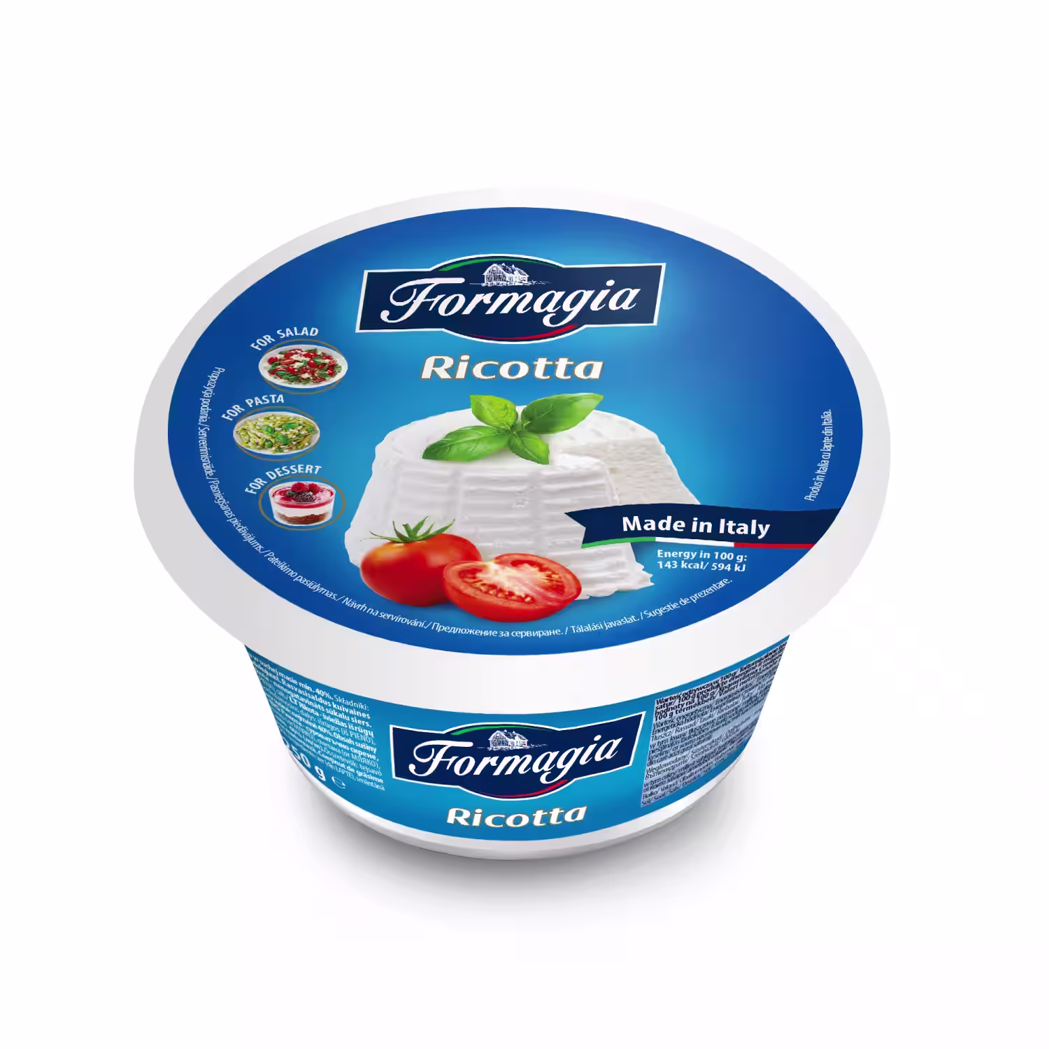 Rikotos sūris FORMAGIA, 250 g