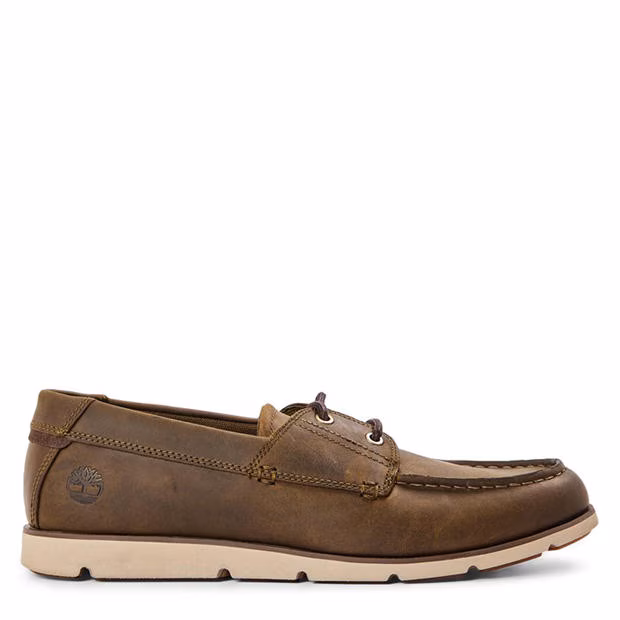 Timberland Men's Grafton Bay Lace Up Dark Blue Boat Shoes