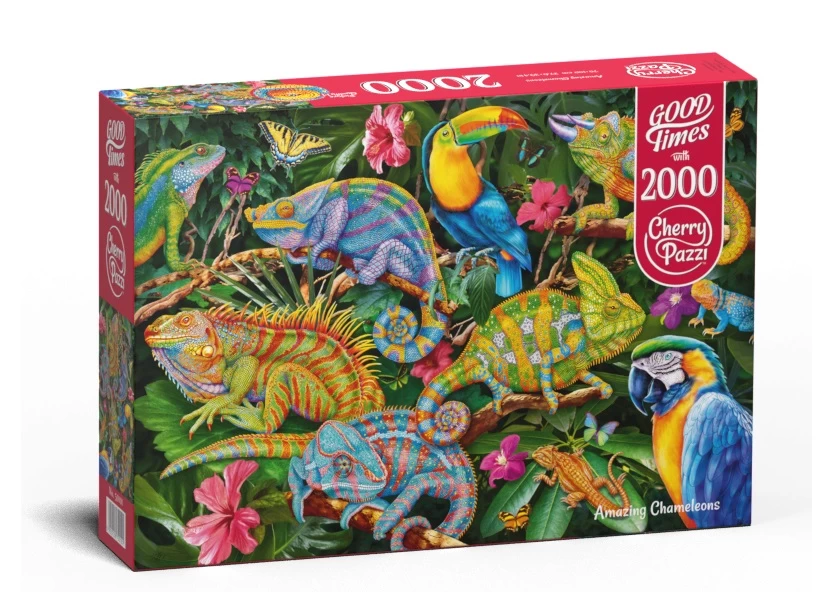 CherryPazzi dėlionė Amazing Chameleonas 2000 det