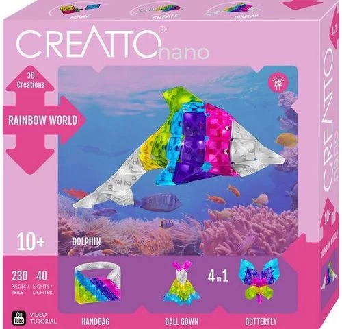 Lavinamasis rinkinys CREATTO RAINBOW WORLD