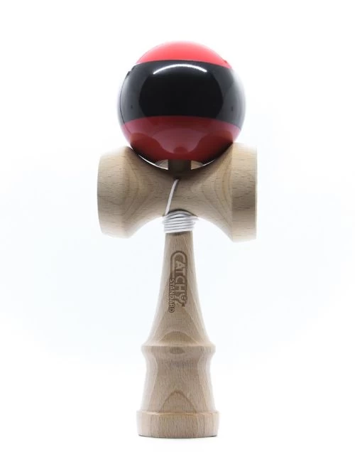 Žaislas Kendama, medinis/raudonas