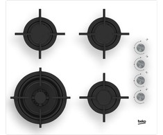 Kaitlentė Plate gas Beko HILW64122SW (4 fields, baltos spalvos)