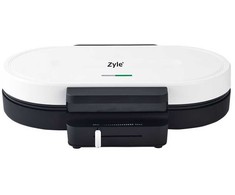 Vaflinė Dviguba čirvinių blynų keptuvė Zyle ZY313W, balta, 1300 W