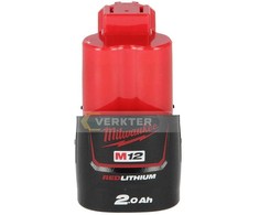 Milwaukee Akumuliatorius M12 B2 2,0Ah
