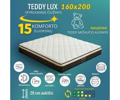 Meb Podrez Teddy Lux dvipusis čiužinys dydis 160