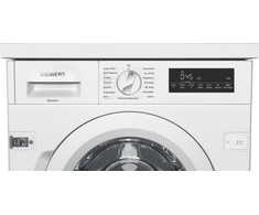 Įmontuojama skalbimo mašina Siemens WI14W443