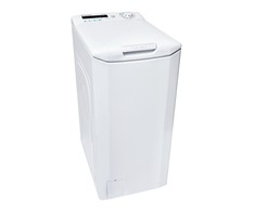 Iš viršaus pakraunama skalbimo mašina Candy CSTG 262DET/1-S, balta