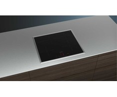 Kaitlentė Płyta grzewcza Siemens EH645HFB1E independent hob (juodas/stainless steel, 60 cm, Home Connect)