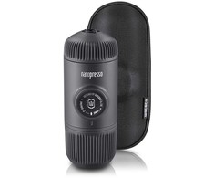 Rankinis maltos kavos aparatas su dėklu Wacaco Nanopresso, Pilkas