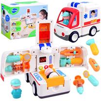 Žaislinis daktaro rinkinys Hola Toy Ambulance ZA4540, įvairių spalvų