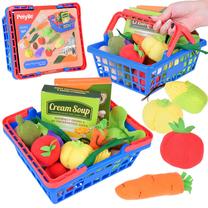 Žaislinės parduotuvės rinkinys, maisto prekių rinkinys Peiyile Play And Learn, įvairių spalvų