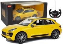  Rc automobilis Rastar Porsche Macan, 1:14, geltona sp.
