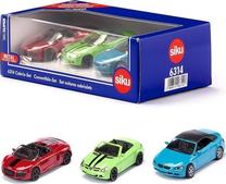  Žaislinių automobilių rinkinys Siku Cabrio 6314, įvairių spalvų