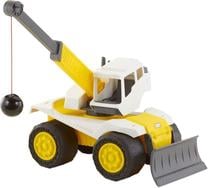 Žaislinis traktorius Little Tikes Dirt Diggers Plow & Wrecking Ball, balta sp./geltona sp.