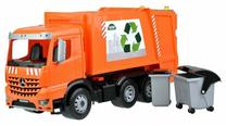  Žaislinė šiukšliavežė Lena Worxx Mercedes Benz Arocs 4614E, oranžinė sp.