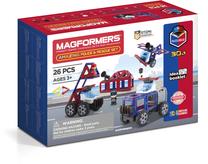 Konstruktorius Magformers Amazing Police & Rescue Set, 26 vnt.