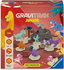Konstruktorius Ravensburger GraviTrax Junior Expansion Dino, 33 vnt., įvairių spalvų