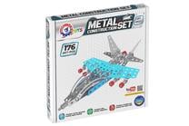 Konstruktorius Technok Metal Plane 4937, 176 vnt., sidabro sp.