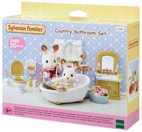 Lėlių namas Sylvanian Families Kaimo stiliaus vonios kambario komplektas 5286