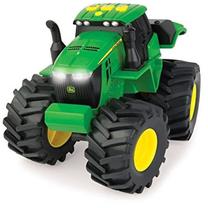  Žaislinis traktorius Tomy John Deere Monster Treads, žalia sp.