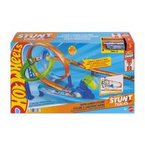 Automobilių trasa Mattel Hot Wheels Rapid Launch Cyclone JHK73, mėlyna sp./žalia sp./oranžinė sp.