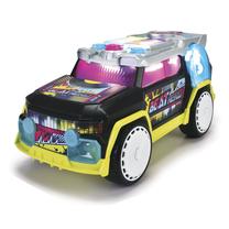  Žaislinis visureigis Simba Dickie Toys Streets Beatz Hero 203767001, juoda sp./įvairių spalvų