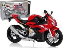  Žaislinis motociklas Lean Toys BMW S1000RR 9944, raudona sp.