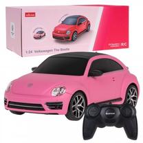  Rc automobilis Rastar Beetle, 1:24, rožinė sp.