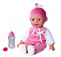 Lėlė - kūdikis Simba Laura 105140489, 38 cm, rožinė sp.